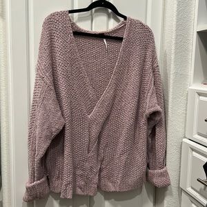 Free People Chunky Knit Sweater